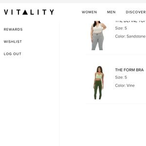 Balance Athletica (now Vitality) Form Bra